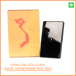 Công Tắc Cửa Cuốn Wifi Datic Smart Door (Màu đen)