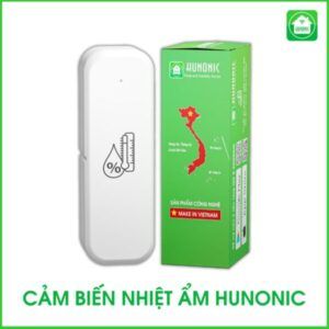 Cảm Biến Nhiệt Ẩm Bluetooth Hunonic – Kiểm Soát Môi Trường Qua Điện Thoại
