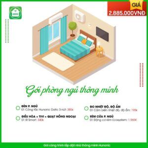Gói phòng ngủ thông minh cơ bản Hunonic